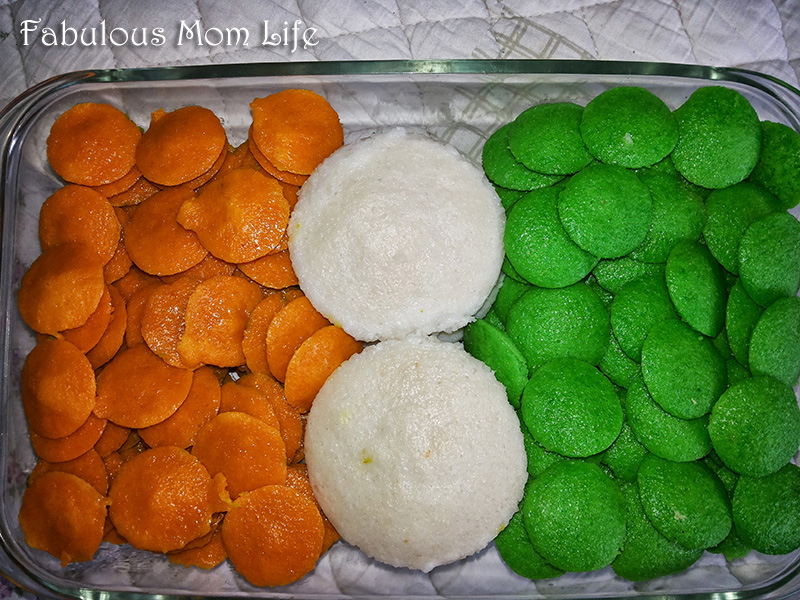 Tricolor Idlis - Indian Independence Day party theme