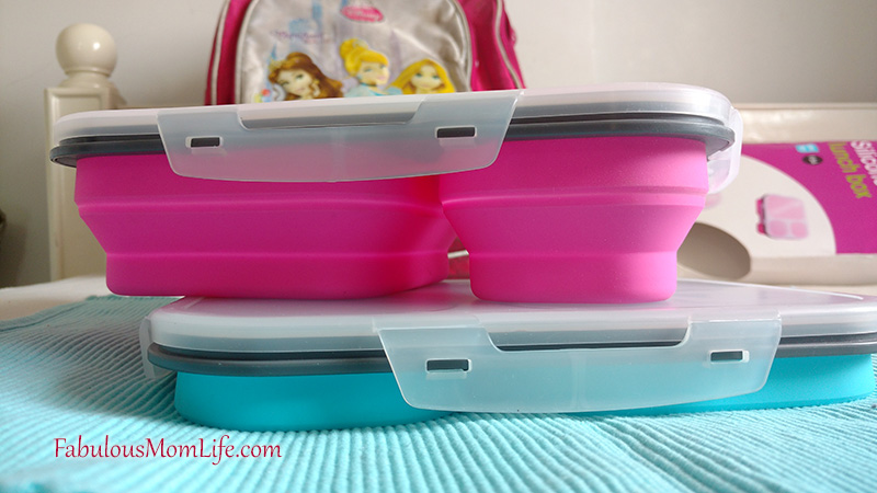 collapsible silicon lunch box review