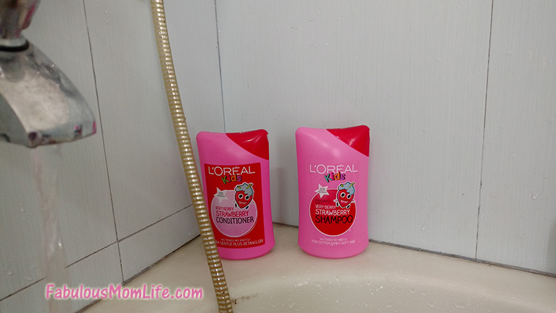 Loreal kids very berry shampoo and conditioner