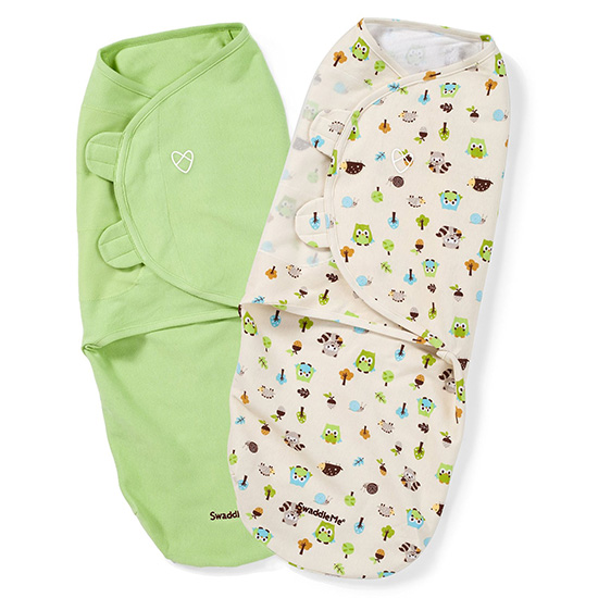 SwaddleMe Wraps Woodland Friends 2 Pack