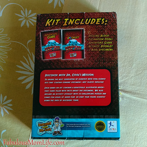 Dr. Cool Gemstone Dig Kit Review 