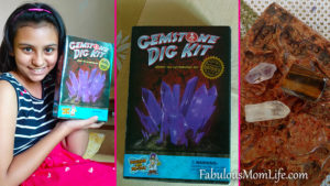 Gemstone Dig Kit India - A Review of the Coolest Summer Activity for Older Kids