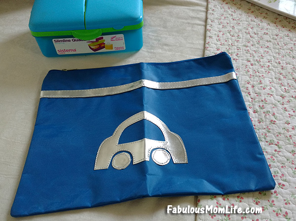 Blue Car Pouch