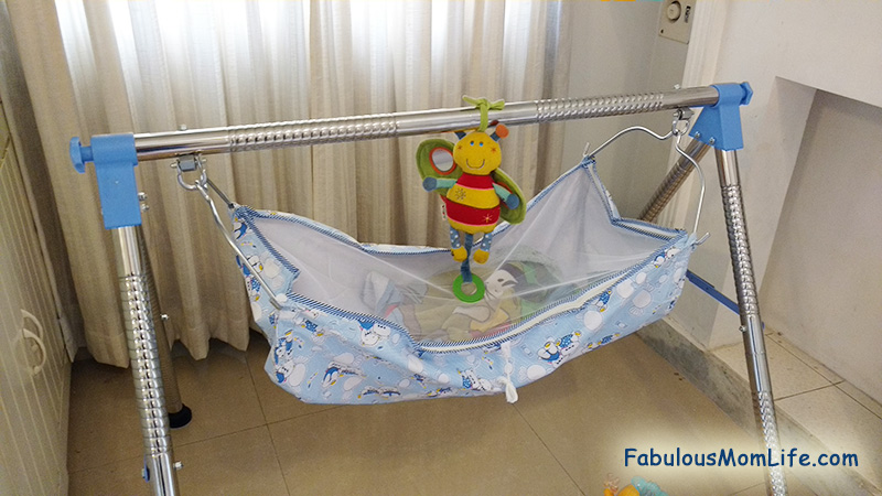 Multipro Ghodiyu Baby Swing Cradle Closeup