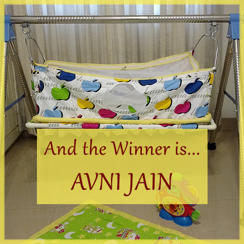 Ghodiyu Baby Cradle Giveaway Winner