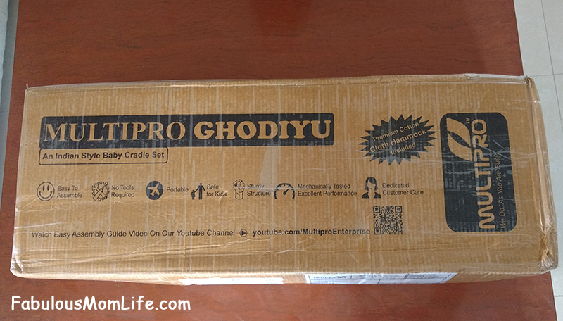 Multipro Ghodiyu Baby Cradle Packaging