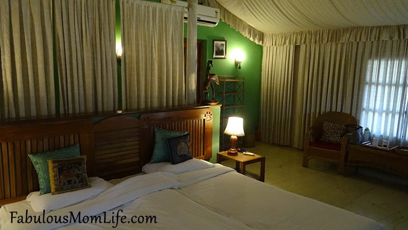 Inside the Luxurious Tents at Pench Jungle Camp