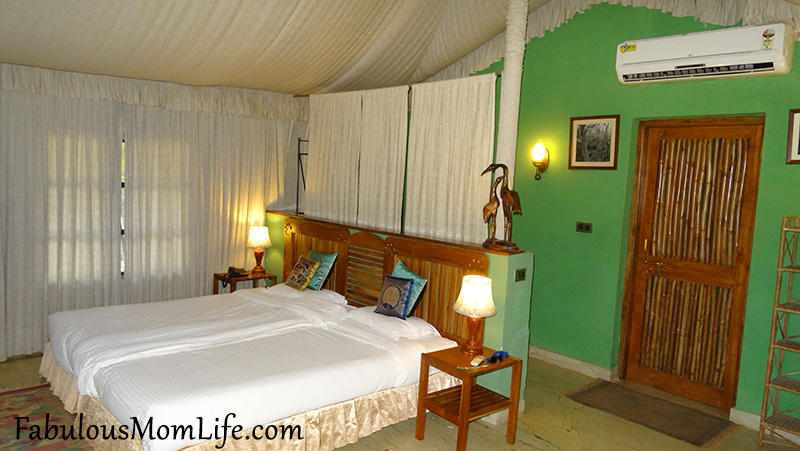 Inside the Luxurious Tents at Pench Jungle Camp