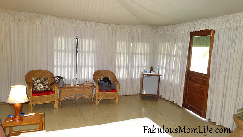 Inside the Luxurious Tents at Pench Jungle Camp