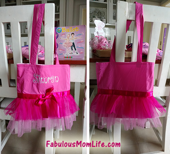 Little Charms Ballerina Bag - Front and Back View