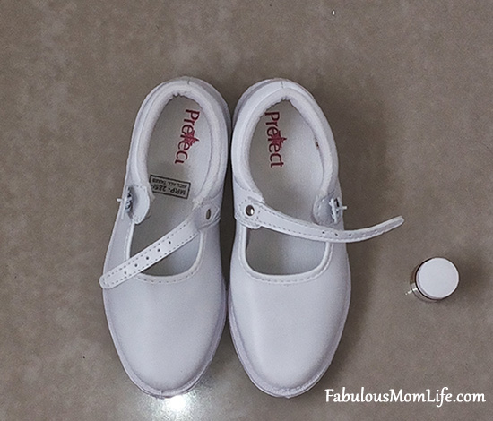 DIY canvas shoes painting