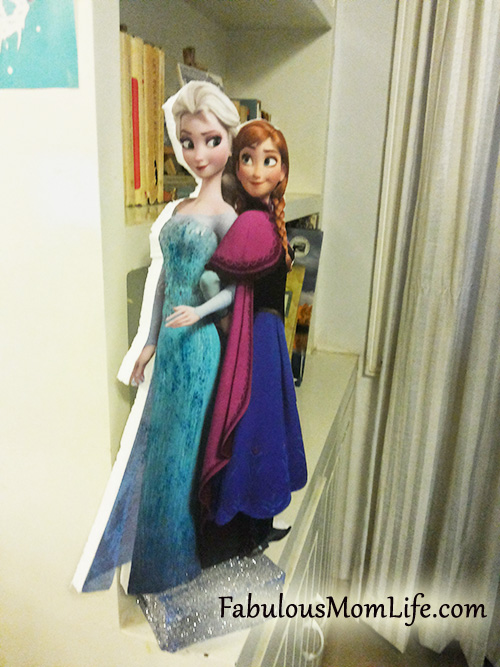Frozen Party Anna Elsa Cutouts Decor