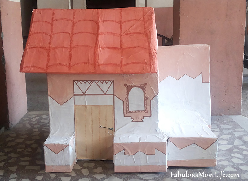 How to Make a House Model with Cardboard Boxes for School Projects