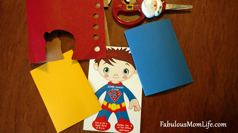 DIY Superhero Paper Hand Puppet