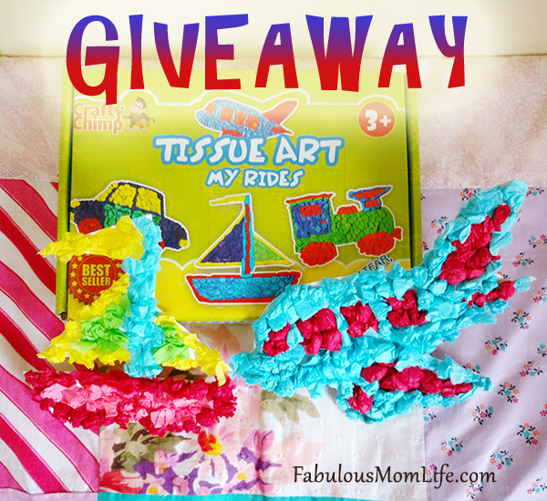 Crafty Chimp Tissue Art - Indian Giveaway
