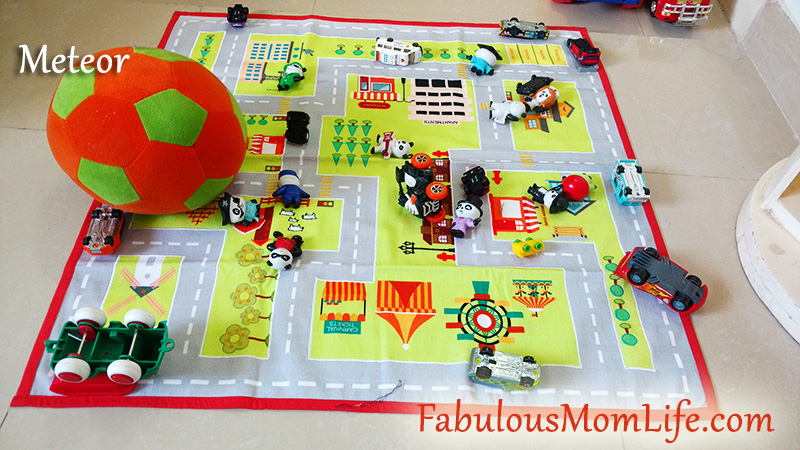 Pretend Play with Baby Walk Zooming Mat