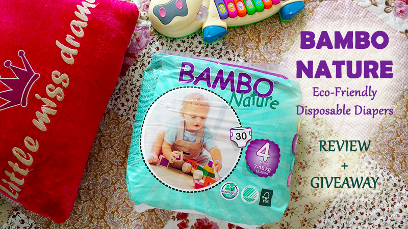 Bambo Nature Eco Friendly Disposable Diapers Review + Giveaway