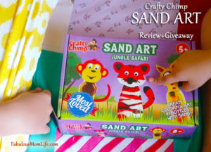 Crafty Chimp Sand Art Jungle Safari Review