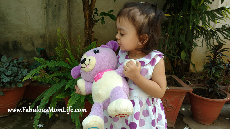 Leapfrog teddy bear violet 2025