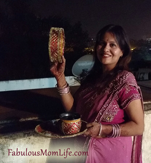 karwa chauth outfit night