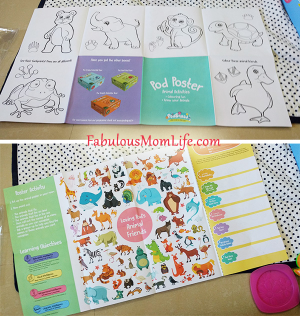 podsquad box animal activity poster