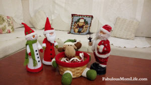 christmas table decor pillow