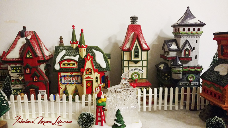 Dept 56 North Pole christmas village mantle decoration