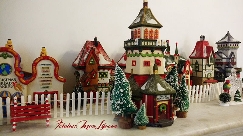 Dept 56 North Pole christmas village mantle decoration