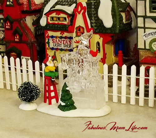 Dept 56 North Pole christmas village mantle decoration