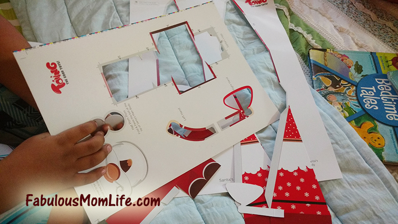 DIY 3D Santa Claus Craft Kit by Toiing