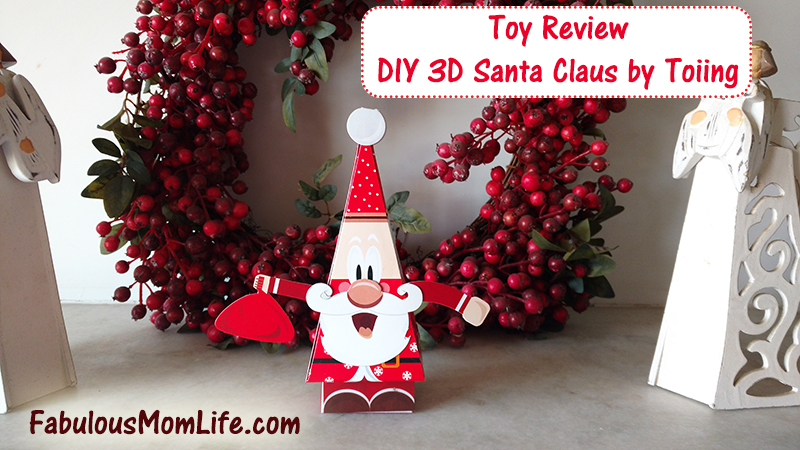 Toy Review: DIY 3D Santa Claus by Toiing