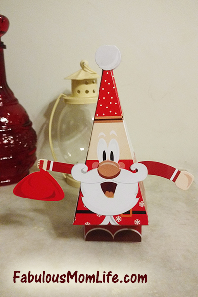 DIY 3D Santa Claus Craft Kit by Toiing