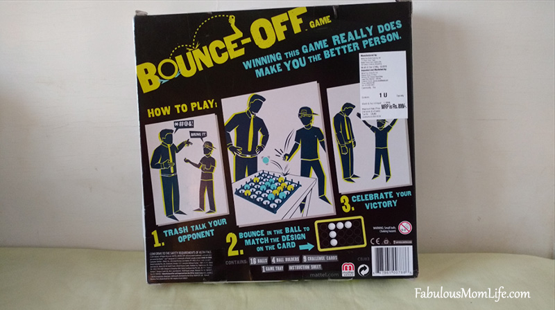 Bounce Off Toy/Game Review