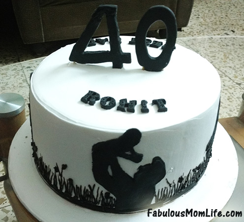 40th birthday cake for dad