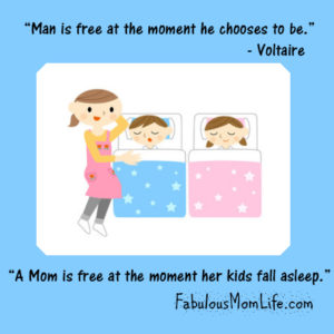 Man is Free - Mom is Free - Voltaire quote