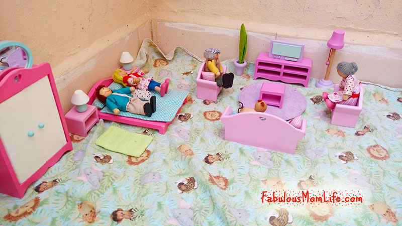 Rosebud Village Doll House - Pretend Play Themed 2nd Birthday Party