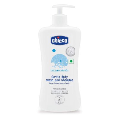 Chicco Baby Moments Gentle Body Wash And Shampoo - Great for Dry Skin in Babies