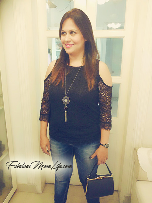 indian mom fashion - date night outfit