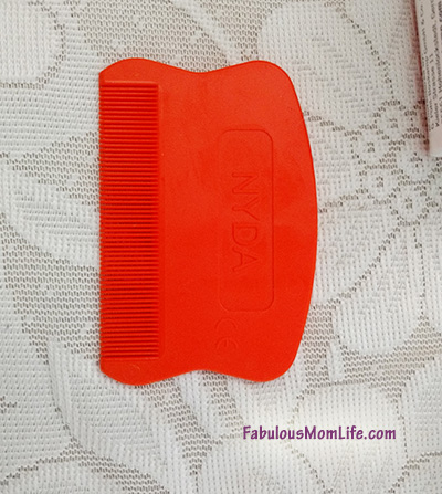 NYDA lice treatment comb