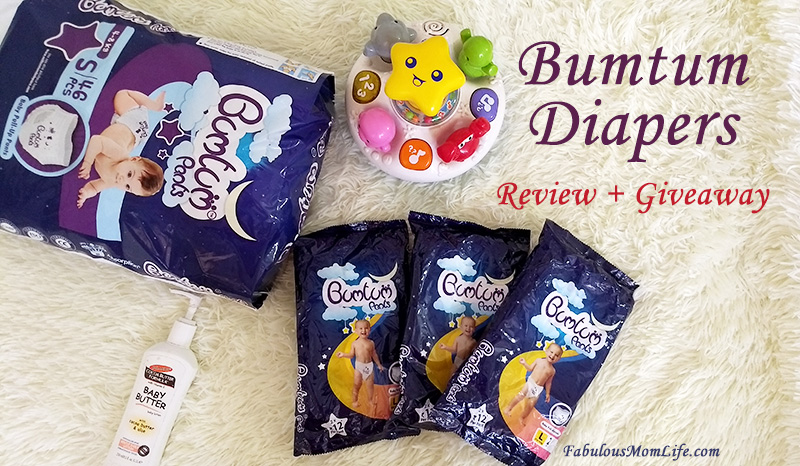 Bumtum Pants Style Diaper Review + Giveaway