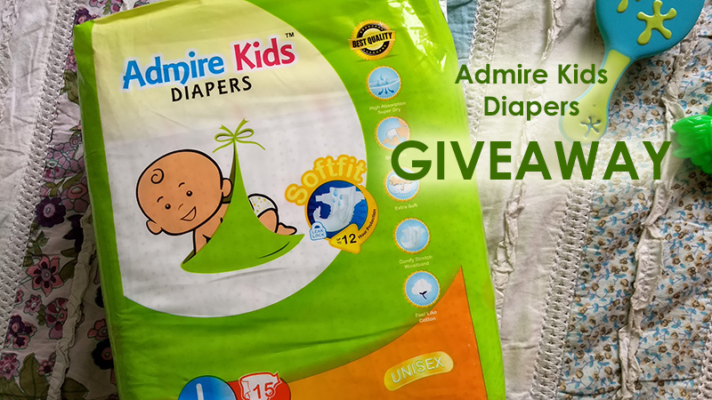 Admire Kids Diapers Giveaway