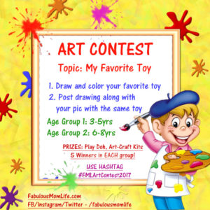 Art Contest by Fabulous Mom Life for Indian Kids