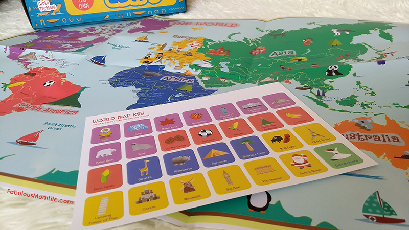 Globe Trotters Box Review - Map Activity