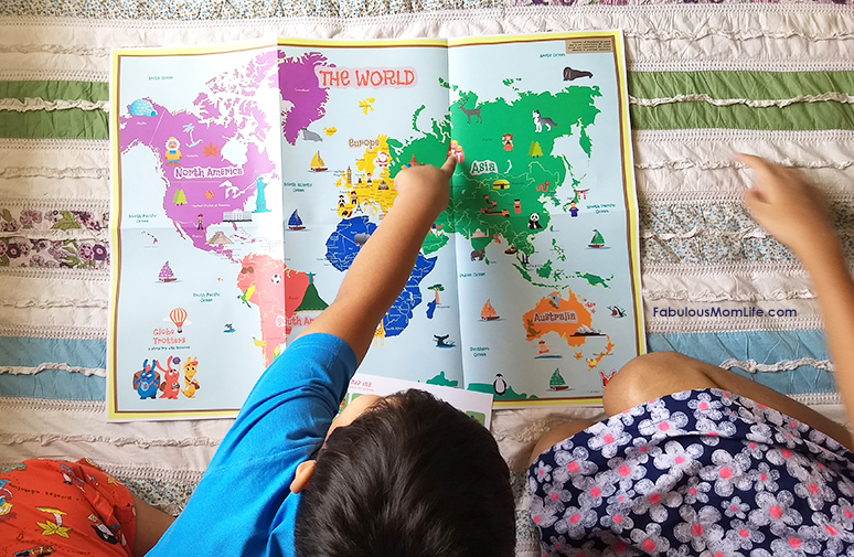 Globe Trotters Box Review - Map Activity