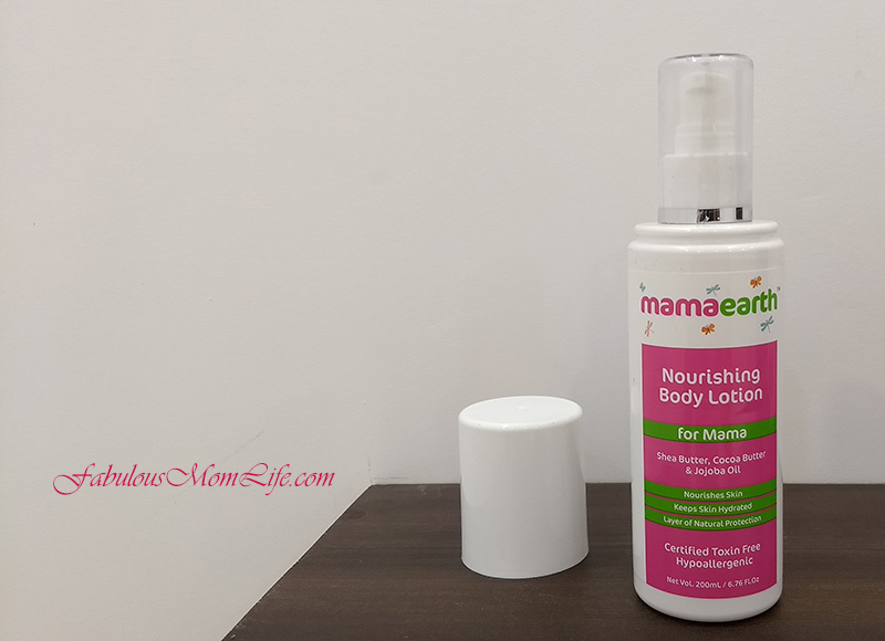 mamaearth body lotion review
