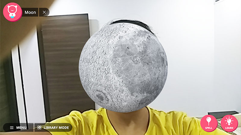 Shifu Space - Moon face selfie