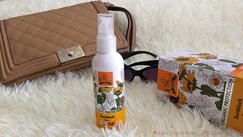 TBC by Nature Sunblock Spray Review