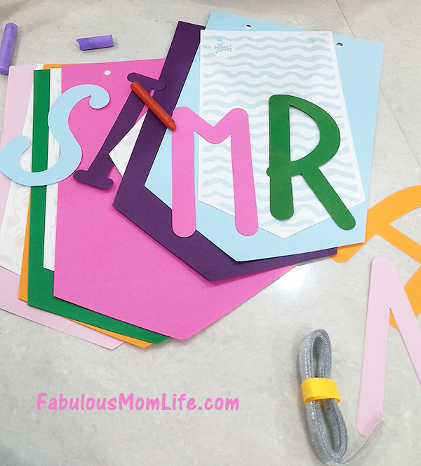 DIY Personalized Name Banner Kit