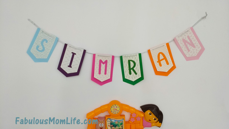 DIY Personalized Name Banner Kit