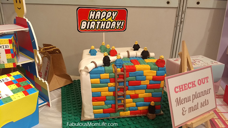 LEGO Themed birthday cake
